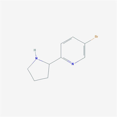 5-Bromo-2-(pyrrolidin-2-yl)pyridine