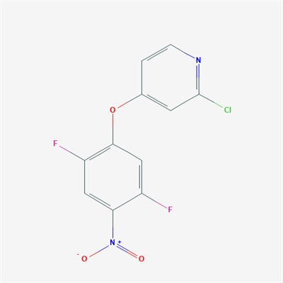 2-Chloro-4-(2,5-difluoro-4-nitrophenoxy)pyridine