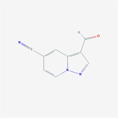 3-Formylpyrazolo[1,5-a]pyridine-5-carbonitrile