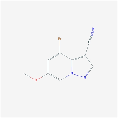 4-Bromo-6-methoxypyrazolo[1,5-a]pyridine-3-carbonitrile