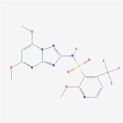 N-(5,7-Dimethoxy-[1,2,4]triazolo[1,5-a]pyrimidin-2-yl)-2-methoxy-4-(trifluoromethyl)pyridine-3-sulfonamide