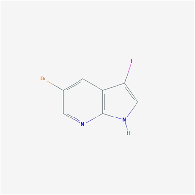 5-Bromo-3-iodo-1H-pyrrolo[2,3-b]pyridine
