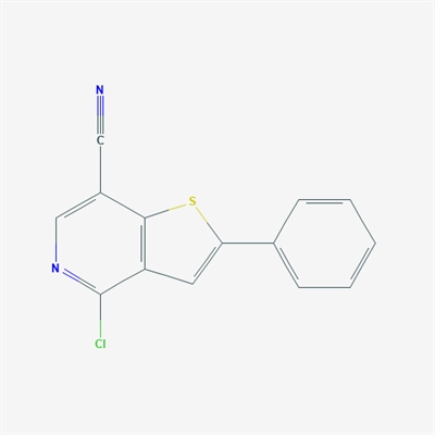 4-Chloro-2-phenylthieno[3,2-c]pyridine-7-carbonitrile