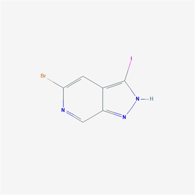 5-Bromo-3-iodo-1H-pyrazolo[3,4-c]pyridine