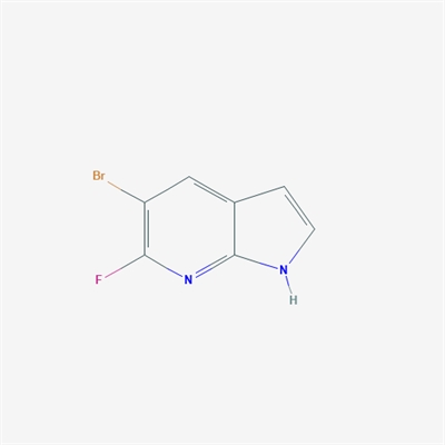 5-Bromo-6-fluoro-1H-pyrrolo[2,3-b]pyridine