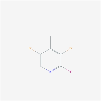 2-Fluoro-3,5-dibromo-4-methylpyridine