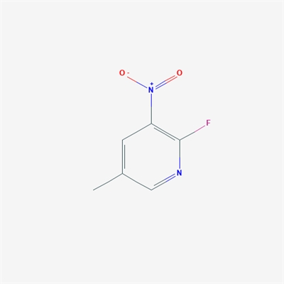 2-Fluoro-3-nitro-5-methylpyridine