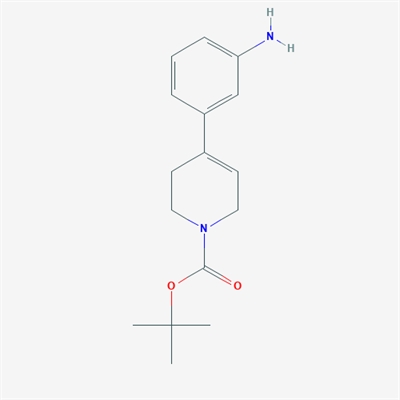 tert-Butyl 4-(3-aminophenyl)-5,6-dihydropyridine-1(2H)-carboxylate