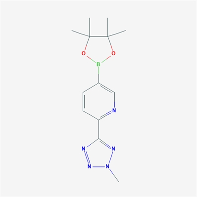 2-(2-Methyl-2H-tetrazol-5-yl)-5-(4,4,5,5-tetramethyl-1,3,2-dioxaborolan-2-yl)pyridine