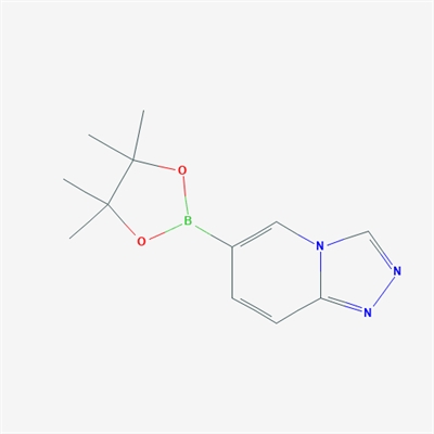 6-(4,4,5,5-Tetramethyl-1,3,2-dioxaborolan-2-yl)-[1,2,4]triazolo[4,3-a]pyridine