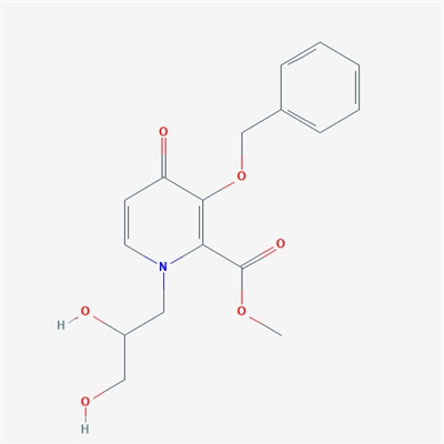 Methyl 3-(benzyloxy)-1-(2,3-dihydroxypropyl)-4-oxo-1,4-dihydropyridine-2-carboxylate