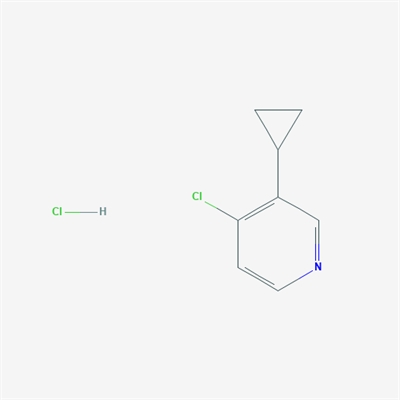 4-Chloro-3-cyclopropylpyridine hydrochloride