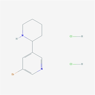 3-Bromo-5-(piperidin-2-yl)pyridine dihydrochloride