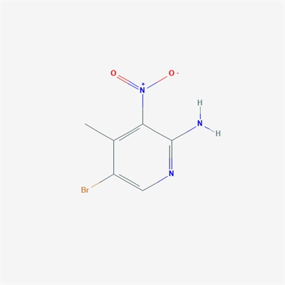 2-Amino-5-bromo-4-methyl-3-nitropyridine