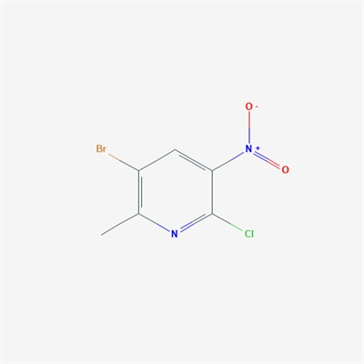 3-Bromo-6-chloro-2-methyl-5-nitropyridine