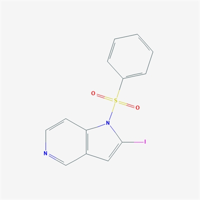 2-Iodo-1-(phenylsulfonyl)-1H-pyrrolo[3,2-c]pyridine