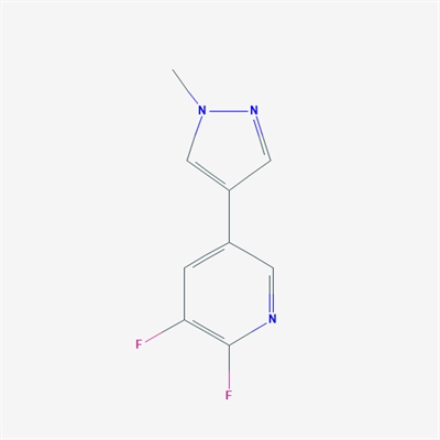 2,3-Difluoro-5-(1-methyl-1H-pyrazol-4-yl)pyridine