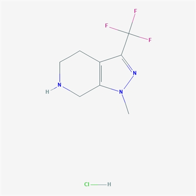 1-Methyl-3-(trifluoromethyl)-4,5,6,7-tetrahydro-1H-pyrazolo[3,4-c]pyridine hydrochloride