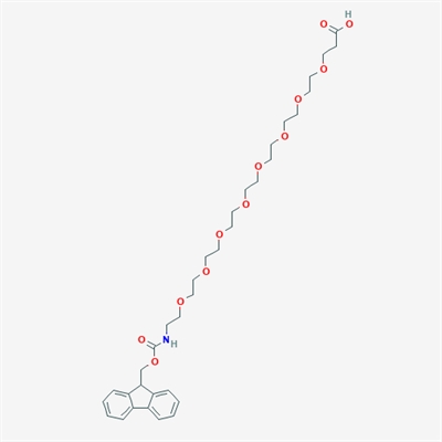 1-(9H-Fluoren-9-yl)-3-oxo-2,7,10,13,16,19,22,25,28-nonaoxa-4-azahentriacontan-31-oic acid