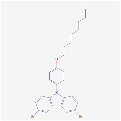 3,6-dibromo-9-(4-octoxyphenyl)carbazole