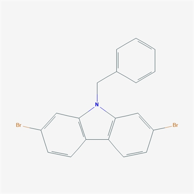 9-Benzyl-2,7-dibromo-9H-carbazole