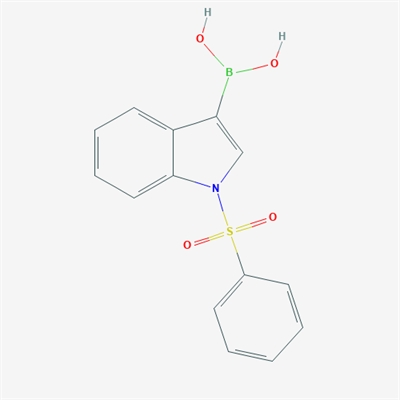 (1-(Phenylsulfonyl)-1H-indol-3-yl)boronic acid