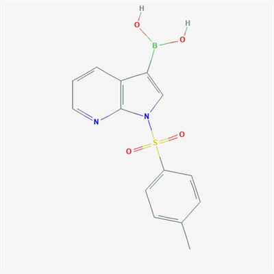 (1-Tosyl-1H-pyrrolo[2,3-b]pyridin-3-yl)boronic acid