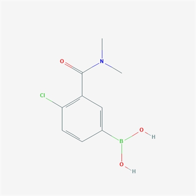 (4-Chloro-3-(dimethylcarbamoyl)phenyl)boronic acid