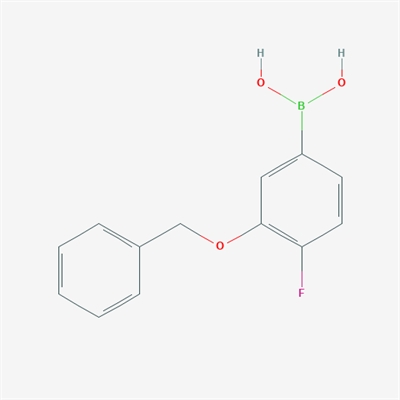 3-Benzyloxy-4-fluorophenylboronic acid