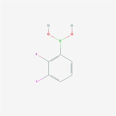 (2-Fluoro-3-iodophenyl)boronic acid