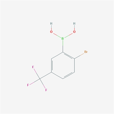 (2-Bromo-5-(trifluoromethyl)phenyl)boronic acid