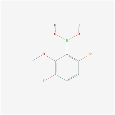 (6-Bromo-3-fluoro-2-methoxyphenyl)boronic acid