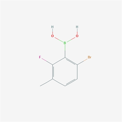 (6-Bromo-2-fluoro-3-methylphenyl)boronic acid