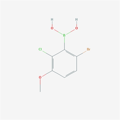 (6-Bromo-2-chloro-3-methoxyphenyl)boronic acid