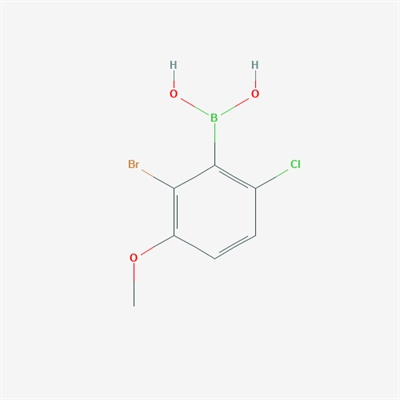 (2-Bromo-6-chloro-3-methoxyphenyl)boronic acid