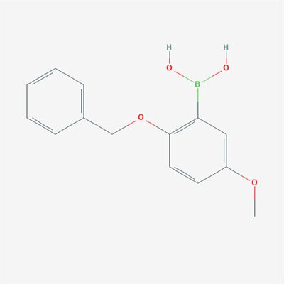 (2-(Benzyloxy)-5-methoxyphenyl)boronic acid