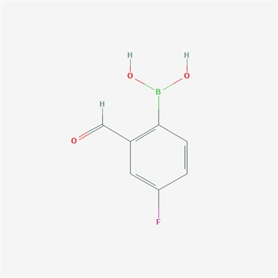 (4-Fluoro-2-formylphenyl)boronic acid