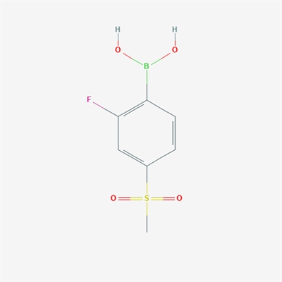 2-Fluoro-4-(methylsulfonyl)phenylboronic acid