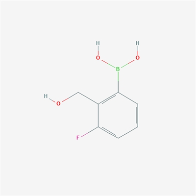(3-Fluoro-2-(hydroxymethyl)phenyl)boronic acid