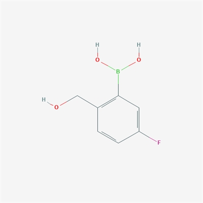(5-Fluoro-2-(hydroxymethyl)phenyl)boronic acid