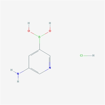 (5-Aminopyridin-3-yl)boronic acid hydrochloride