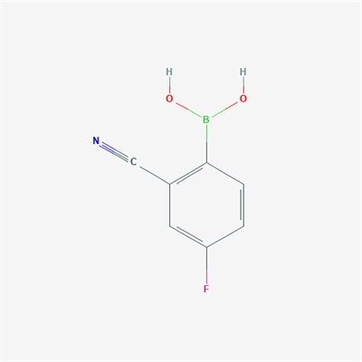 (2-Cyano-4-fluorophenyl)boronic acid