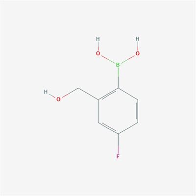 (4-Fluoro-2-(hydroxymethyl)phenyl)boronic acid