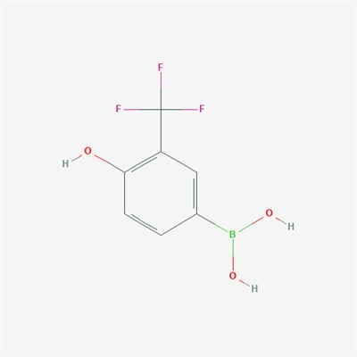 (4-Hydroxy-3-(trifluoromethyl)phenyl)boronic acid