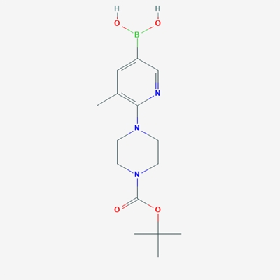 (6-(4-(tert-Butoxycarbonyl)piperazin-1-yl)-5-methylpyridin-3-yl)boronic acid