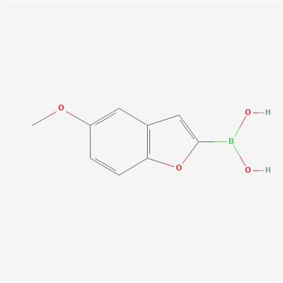 (5-Methoxybenzofuran-2-yl)boronic acid