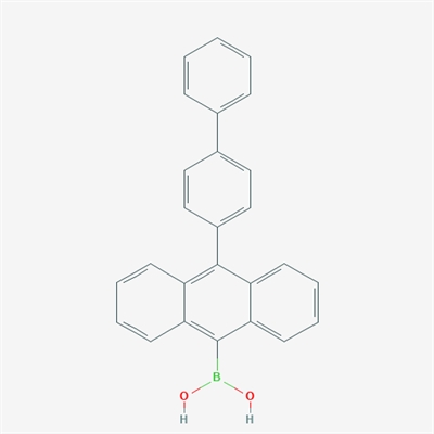 (10-([1,1'-Biphenyl]-4-yl)anthracen-9-yl)boronic acid