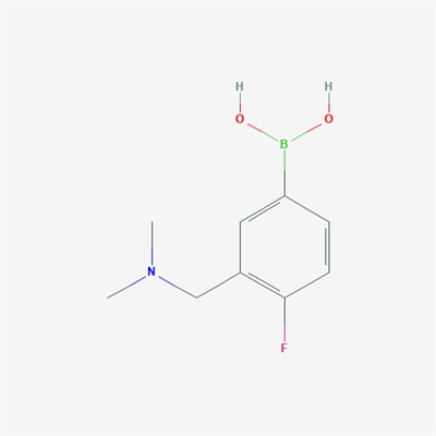 (3-((Dimethylamino)methyl)-4-fluorophenyl)boronic acid
