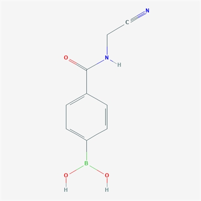 (4-((Cyanomethyl)carbamoyl)phenyl)boronic acid
