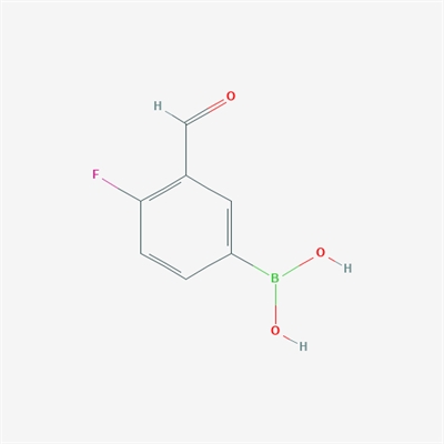 (4-Fluoro-3-formylphenyl)boronic acid